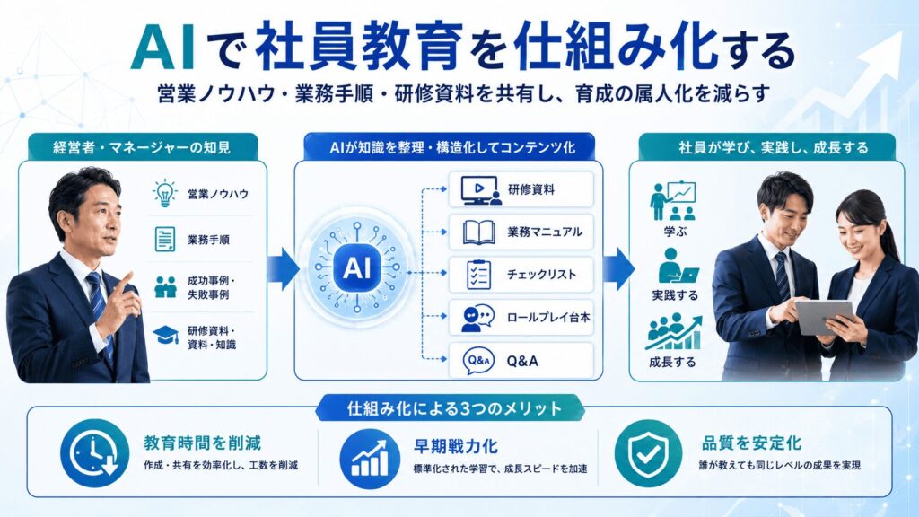 中小企業がAI導入で最初に作るべき成果物10選