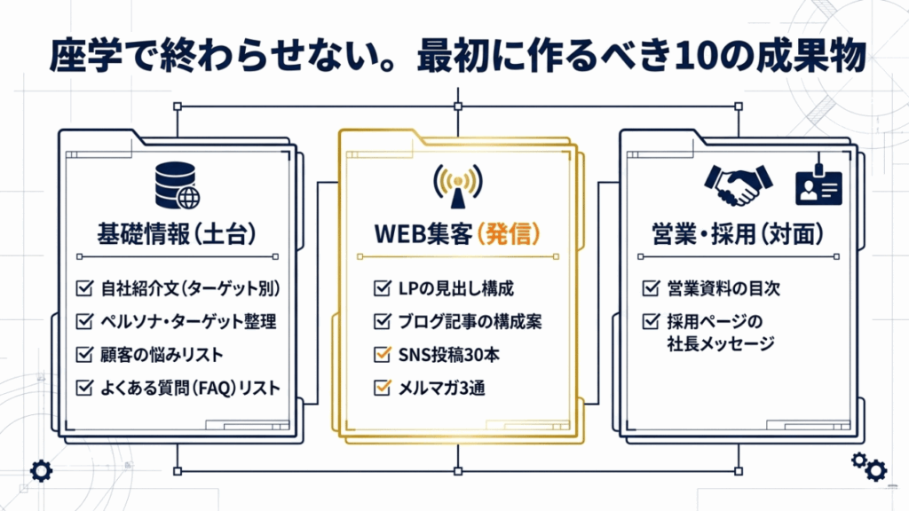 AI学習で最初に作るべき成果物